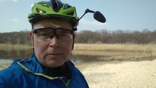 Biking Харківщиною: Задонецьке- лебіді та квітучі проліски біля Білого озера- селище Коропове.