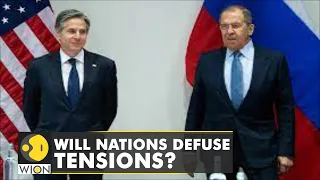 US Secy of State Blinken, Russian FM Lavrov to hold talks to defuse tensions between Russia, Ukraine