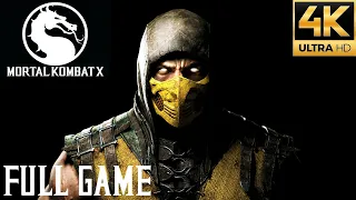 Mortal Kombat X - Story Mode Full Game Walkthrough Gameplay (4K 60FPS)