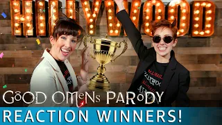 VIDEO REACTION WINNERS! │ GOOD OMENS PARODY