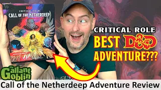 Critical Role: Call of the Netherdeep Review - Wizards of the Coast - D&D 5e Adventure Sourcebook