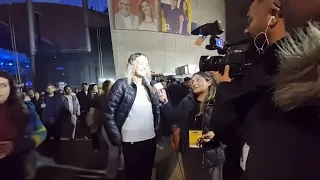 Entrevista sobre la presentación de Christina Aguilera - Festival de Viña Del Mar