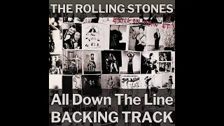 The Rolling Stones - All Down The Line (Guitar Backing Track)