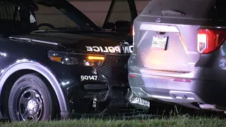 Off Duty Cop Slams Into Houston Police Car | Houston