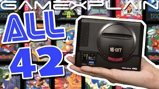 Sega Genesis Mini: All 42 Games Gameplay