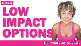 20-Min Fiery Tabata for Women Over 40 [LOW IMPACT OPTIONS]