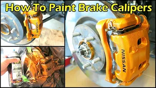 BEST RESULT!! How To Paint Brake Calipers