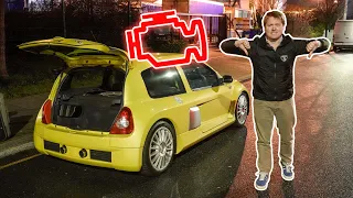 I BROKE DOWN in My Clio V6! Late Night Rescue Operation