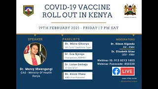 COVID 19 VACCINE ROLL OUT IN KENYA