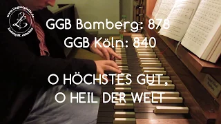 GGB BA 878 / GGB K 840: O höchstes Gut, o Heil der Welt (Diakonenweihe 2017)