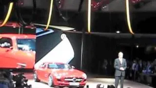 Mercedes SLS AMG, IAA 2009 world premiere, Introduction by Dr.Z