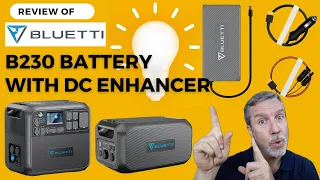 Bluetti AC200MAX & B230 battery & DC Charge Enhancer maximizes capacity and charging options.