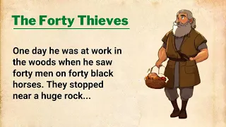 Learn English Through Story Level 2 ⭐ English Story - The Forty Thieves