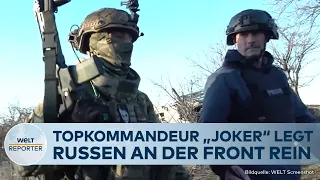 UKRAINE-KRIEG So trickst Topkommandeur "Joker" russische Truppen an der Front von Syniwka aus!