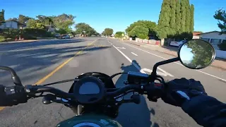 Honda Rebel 500 with Vance and Hines Exhaust - Quick Ride