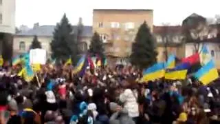 Євромайдан у Івано Франківську   Якщо ми разом,ми сила!