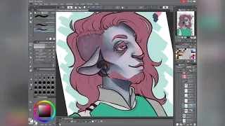 Caduceus Critical Role Speedpaint