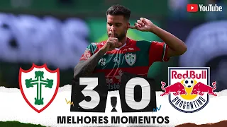 PORTUGUESA 3X0 RED BULL BRAGANTINO | MELHORES MOMENTOS | 3ª RODADA | FASE DE GRUPOS | PAULISTÃO 2023