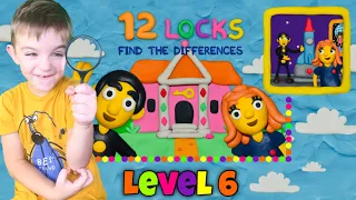 12 Locks Find The Differences Level 6