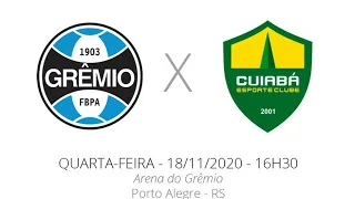 ASSISTIR AO VIVO - Grêmio x Cuiabá - ((COM IMAGENS)) AO VIVO