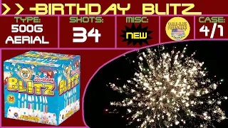 Birthday Blitz 34's 500 Gram - World Class NEW FOR 2023