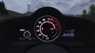 Ferrari 488 GTB Acceleration 0-340 Km/h