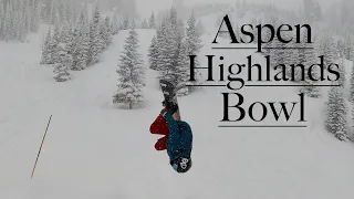 Aspen Highlands Bowl! Best Colorado Ski Resorts! Snowboarding Aspen Colorado!