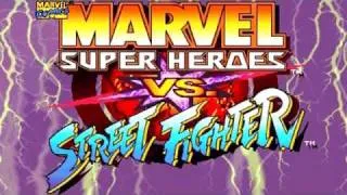 Marvel Super Heroes vs Street Fighter [Intro]