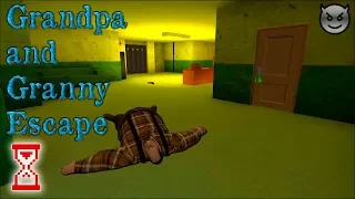 Избавился от шерифа и прошёл игру на Харде | Grandpa And Granny Escape House