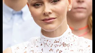 Princess Charlene's daughter cuts own hair along with brother's