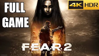 F.E.A.R. 2: Project Origin (PC) 4K 60FPS HDR Gameplay - (Full Game)