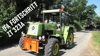 DDR Traktor IFA FORTSCHRITT ZT 323A * GDR Tractor * Ostfahrzeug-Treffen Sonnenhof Denkendorf