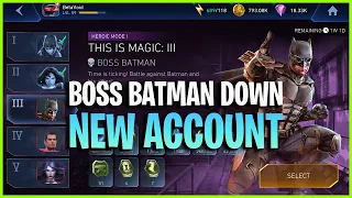 Injustice 2 Mobile | Boss Batman Down | Rewards This Is Magic | Heroic 1 Tier 3