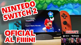 NINTENDO SWITCH 2 OFICIAL 🤩 + Malas Noticias para Desarrolladoras de MICROSOFT 😢