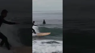 One perfect wave 🤙 longboard surfing
