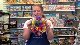 Hoberman Sphere with Christy