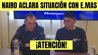 Nairo Quintana ACLARA SITUACIÓN CON ENRIC MAS PREVIO AL INICIO DE LA VUELTA A CATALUÑA 2024