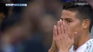 James Rodríguez vs Deportivo La Coruna (Away) 15-16 HD 720p [English Commentary]