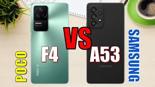 Poco F4 vs Samsung Galaxy A53 ✅