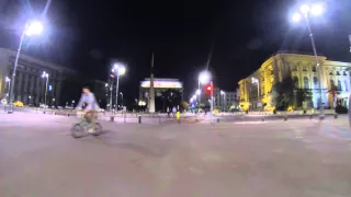 Seara cu Bicicleta pe Calea Victoriei