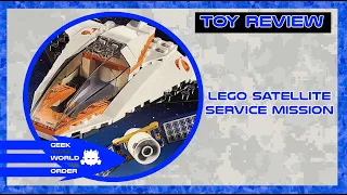 Let’s Build: LEGO Satellite Service Mission