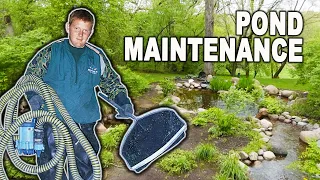 How to Maintain a Pond - Routine Pond Maintenance