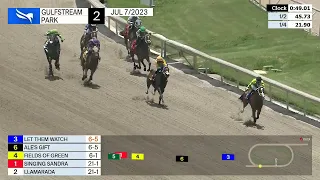 Gulfstream Park Carrera 2 - 7 de Julio 2023