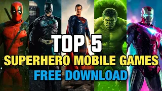 Top 5 Best Marvel and DC Games for Mobile in Tamil