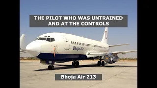 The Inaugural Flight That Ended Up Crashing  | The Crash Of Bhoja Air 213