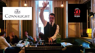 [3 mins] London: The Connaught Bar's Extraordinary Martini Experience. The World's 50 Best Bars No.8