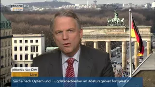 Empfang von Hollande: Gerd-Joachim von Fallois zur deutsch-französischen Freundschaft am 31.03.2015