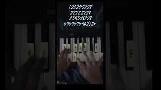 teeth by: 5 seconds of summer on piano