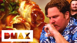 Can Casey Be The FIRST To Beat This 3 Million Scoville Zombie Burrito? | Man V Food