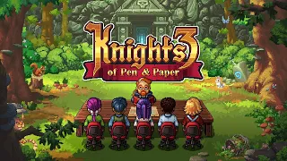 Knights of Pen and Paper 3 gameplay  2023 CZ/EN